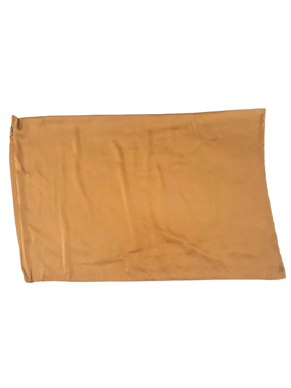 HOME Gold Satin Silk Pillowcase
